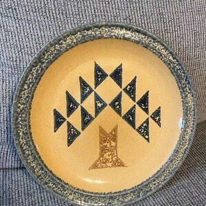 Pfaltzgraff Stoneware AMERICA MAFA Dinner Plate - TREE - Made in USA